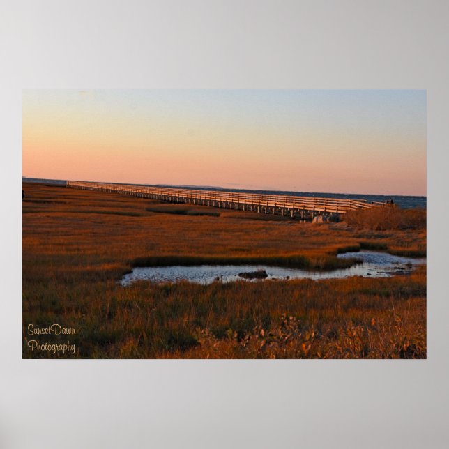 Graues Beach Boardwalk Poster (Vorne)