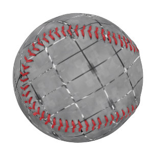 Graues Bild in Rechteck, Helligkeitsdraht untertei Baseball