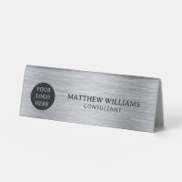 Graues Brushed Metal