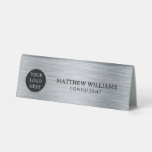 Graues Brushed Metal