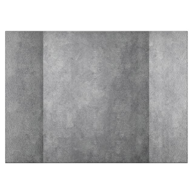 Graues dekoratives Glasschneiden-Brett 11,5 " x8 " Schneidebrett (Vorderseite)