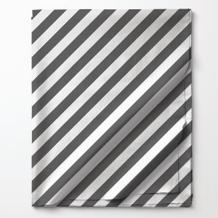 Graues Diagonales Streifenmuster Stoff