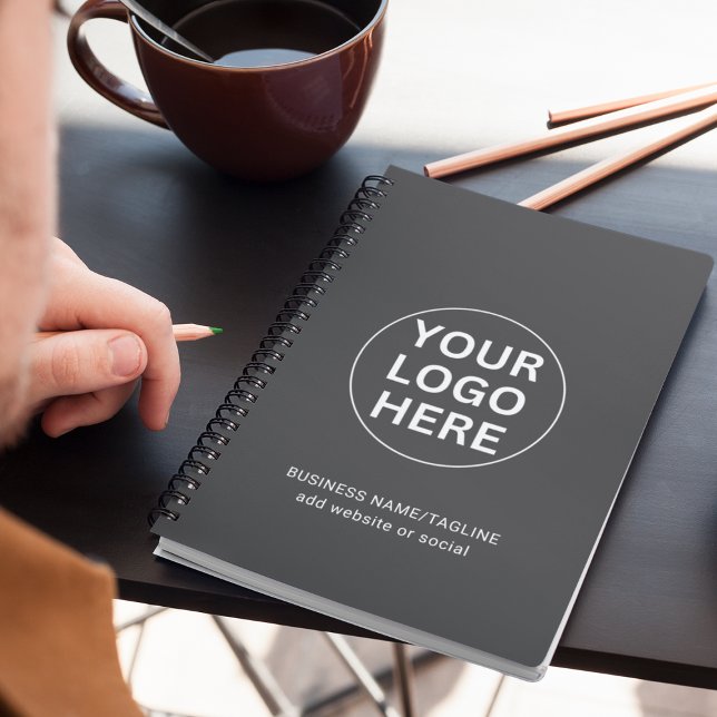 Graues Firmenlogo - Berufliches Clean-Logo Planer (Von Creator hochgeladen)