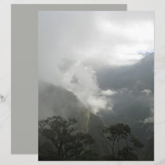 Graues Foggy Clouds Scrapbook