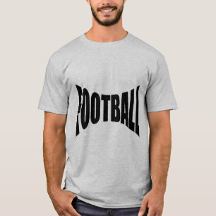 Graues Fußball-T-Shirt T-Shirt