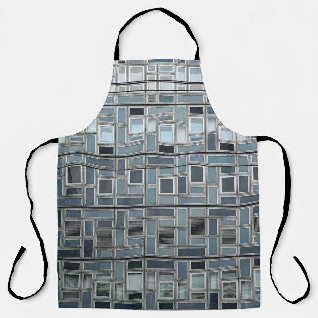 Graues Gebäude Schürze (Vorderseite)