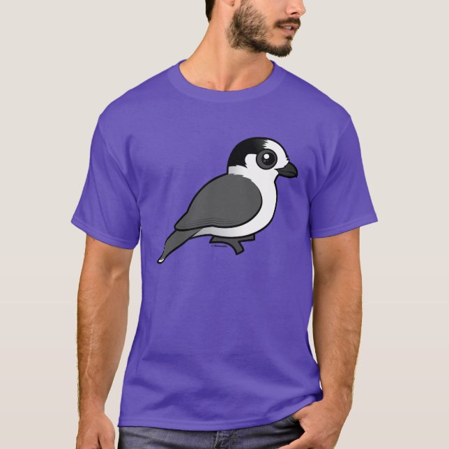 Graues Jay T-Shirt (Vorderseite)