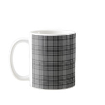 Graues Karo-Tartan