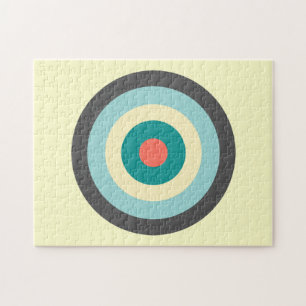 Graues Kombinationsbullseye von Shirley Taylor