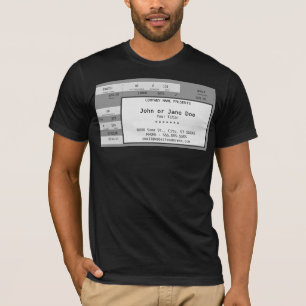 graues Konzertticket T-Shirt