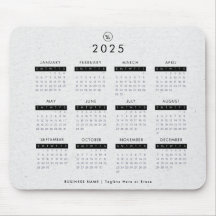 Graues Kraft 2023 Kalender - Kundenspezifisches Fi