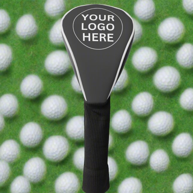 Graues Logo l Werbe-Berufliche Markenbezeichnung Golf Headcover (Von Creator hochgeladen)