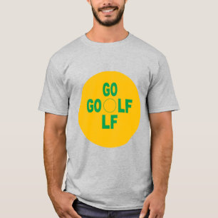 Graues Männer-T-Shirt SPORT GOLF T-Shirt
