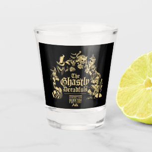 Graues Mini-Glas Schnapsglas