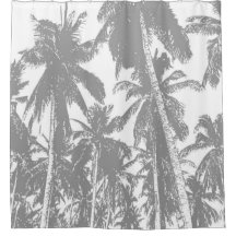 Graues Silhouetted Palm Trees Design