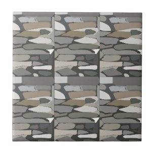 Graues Steinmuster Fliese