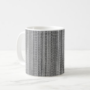 Graues Stofftuch 2 Kaffeetasse