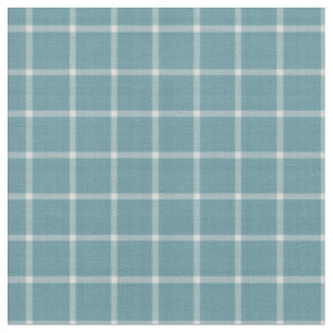 Graues Teal- und Weißfenster-Gingham  Stoff