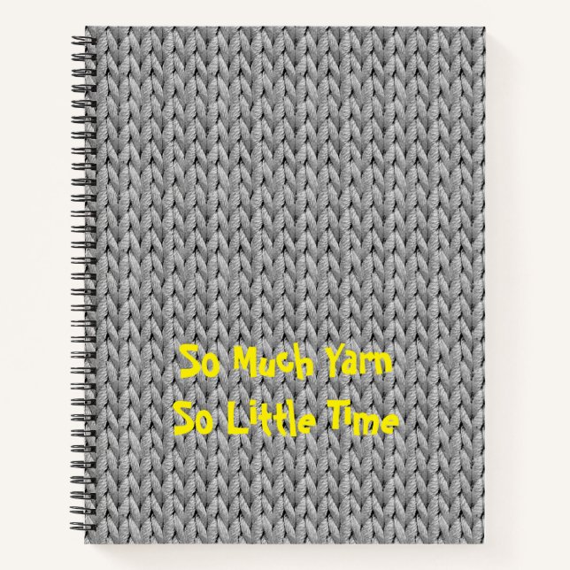 Graues Texturriss Notizbuch (Vorderseite)