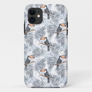 Graues Toucan Case-Mate iPhone Hülle