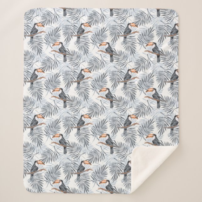 Graues Toucan Sherpadecke (Vorderseite)