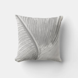 Graues und weißes künstlerisches Design Kissen