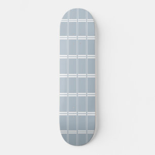 Graues und weißes Muster Skateboard