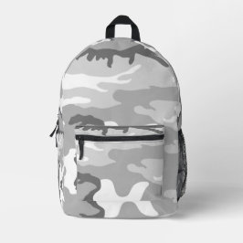Graues urbanes militärisches Tarnmuster Bedruckter Rucksack
