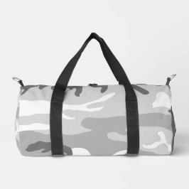 Graues urbanes militärisches Tarnmuster Duffle Bag