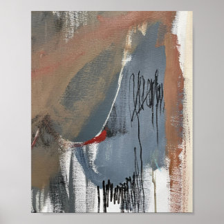 Graues Wetter Poster