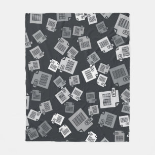 Graues XLS-Dateidokument. xls button icon i herunt Fleecedecke