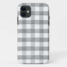 Graufarbenes Buffalo Kariert Iphone 11 Tough Case