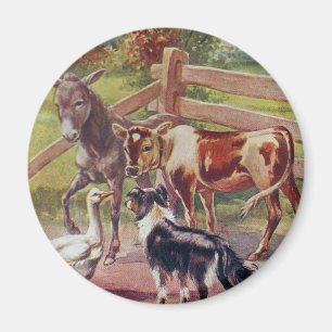 Graugans mit all seinen Freunden Magnet