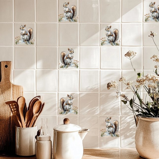 Grauhörnchen Fliese (Von Creator hochgeladen)