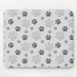 Graukatzenmuster Mousepad