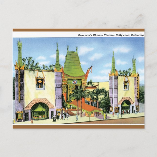 Graumans Chinesisch Postkarte (Vorderseite)