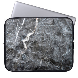 Graumarmor Laptopschutzhülle
