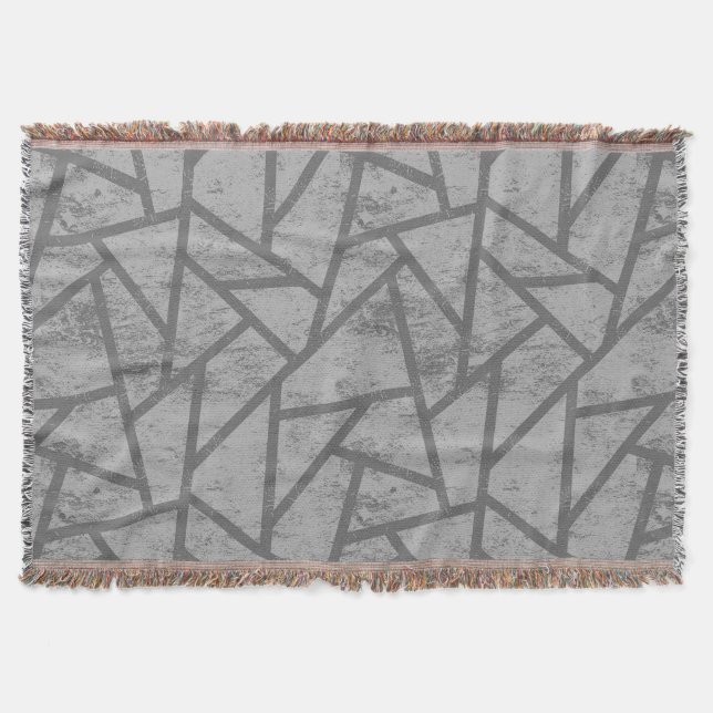 Graumosaikmuster Decke (Vorderseite)