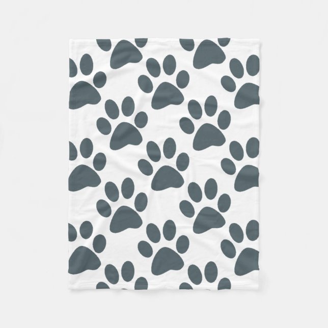 Graupaw Print Fleecedecke (Vorderseite)