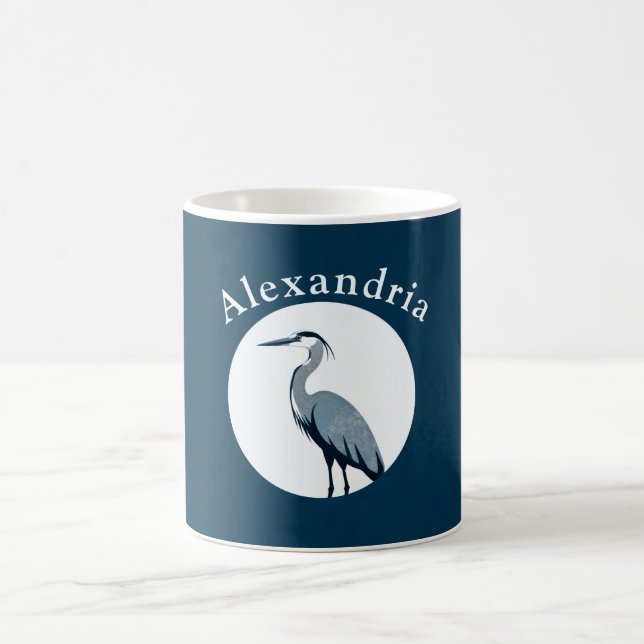 Graureiher Kaffeetasse (Mittel)