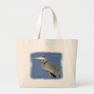 Graureiher-Tasche Jumbo Stoffbeutel