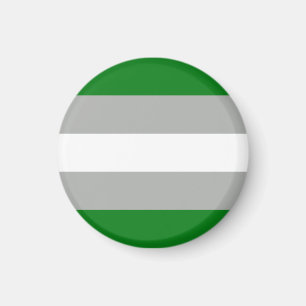 Grauromantische Pride-Flagge Magnet