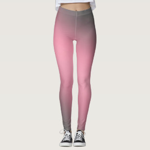 Graurosa-Mondlichtombre-Effekt Leggings