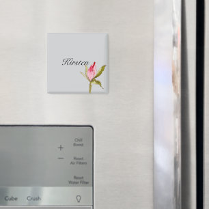 Graurosa Rose Bud Blume Magnet