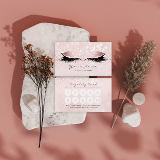 Graurosa Treuekarte Makeup Artist Lashes 10