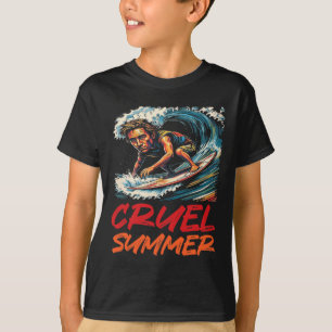 Grausamer Sommer Retro-Welle Surfen Urlaub Ferien  T-Shirt