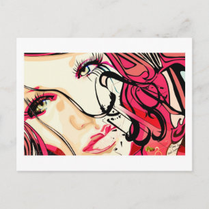 Grausames Experiment Postkarte