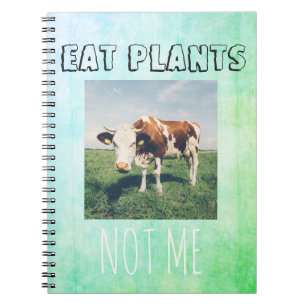 Grausamkeit freies NOTIZBUCH für veganes, Notizblock
