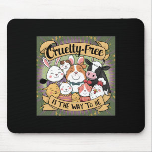 Grausamkeit ist der Weg zum Aufkleber Mousepad