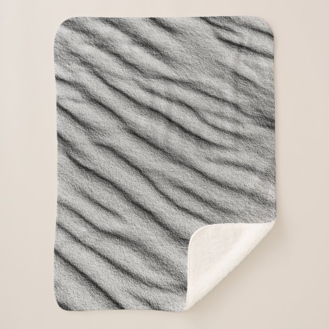 Grausand Sherpadecke (Vorderseite)